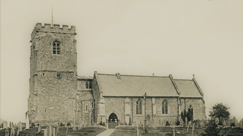 St Bartholomew's Church Quorn circa 1900