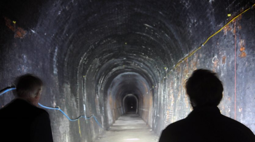 LIHS run tours inside Glenfield tunnel